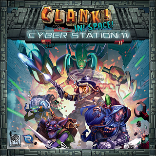 Portada juego de mesa Clank! In! Space!: Cyber Station 11