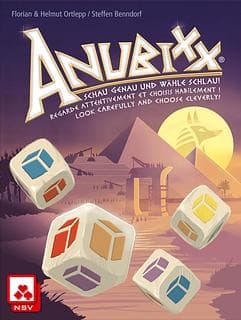 Portada juego de mesa Anubixx