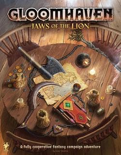 Portada juego de mesa Gloomhaven: Fauces del León