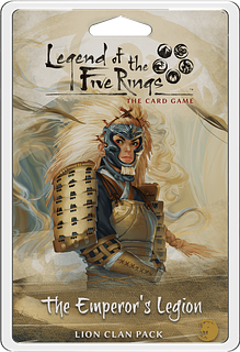 Portada juego de mesa La Leyenda de los Cinco Anillos: El Juego de Cartas – La Legión del Emperador
