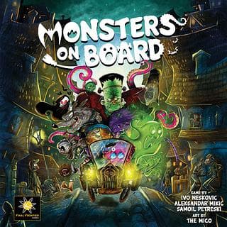 Portada juego de mesa Monsters on Board