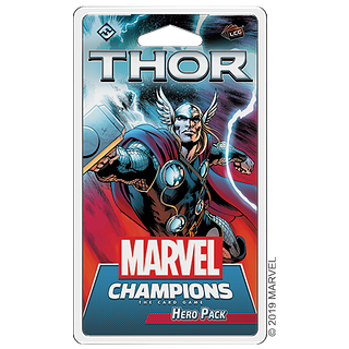 Portada juego de mesa Marvel Champions: El Juego de Cartas – Thor Pack de Héroe