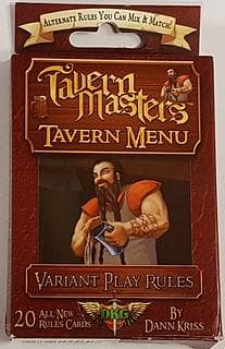 Portada juego de mesa Tavern Masters: Tavern Menu Expansion
