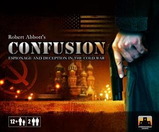 Portada juego de mesa Confusion:  Espionage and Deception in the Cold War
