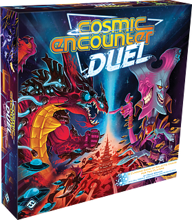 Portada juego de mesa Cosmic Encounter Duel