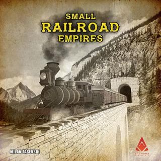 Portada juego de mesa Small Railroad Empires