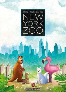 Portada juego de mesa New York Zoo