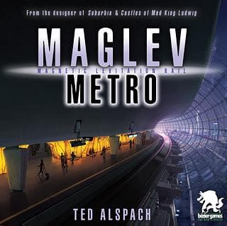Portada juego de mesa Maglev Metro