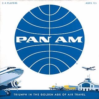 Portada juego de mesa Pan Am