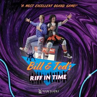 Portada juego de mesa Bill & Ted's Riff in Time
