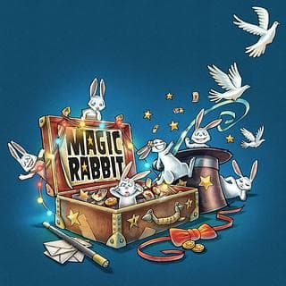 Portada juego de mesa Magic Rabbit