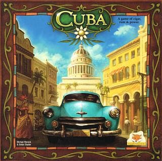 Portada juego de mesa Cuba
