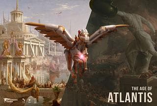 Portada juego de mesa The Age of Atlantis