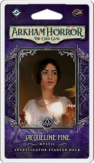 Portada juego de mesa Arkham Horror: El Juego de Cartas – Jacqueline Fine: Mazo Inicial de Investigador