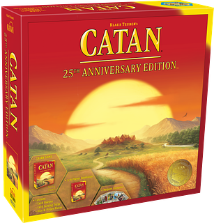 Portada juego de mesa Catan: Edición 25 Aniversario