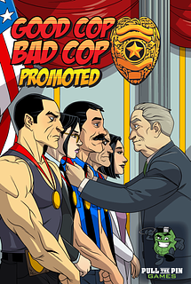 Portada juego de mesa Good Cop Bad Cop: Promoted