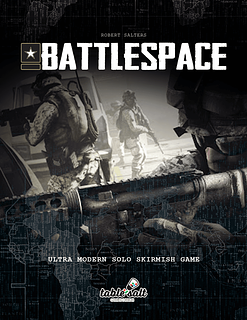 Portada juego de mesa Battlespace: Ultra Modern Solo Skirmish Game