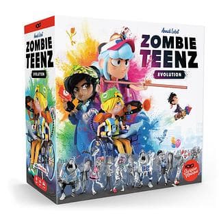 Portada juego de mesa Zombie Teenz Evolution