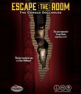 Portada juego de mesa Escape the Room: The Cursed Dollhouse
