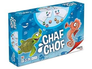 Portada juego de mesa Chaf Chof