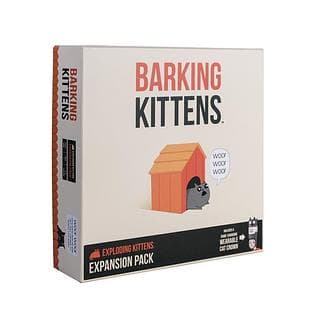 Portada juego de mesa Exploding Kittens: Barking Kittens