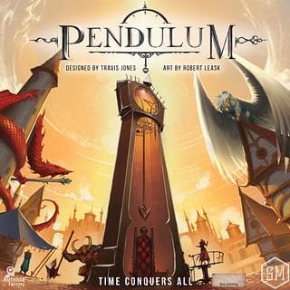 Portada juego de mesa Pendulum