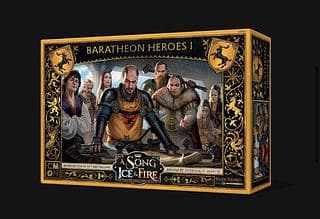 Portada juego de mesa A Song of Ice & Fire: Tabletop Miniatures Game – Baratheon Heroes I