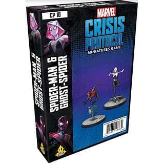 Portada juego de mesa Marvel: Crisis Protocol – Spider-Man & Ghost-Spider