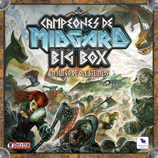 Portada juego de mesa Campeones de Midgard: Big Box
