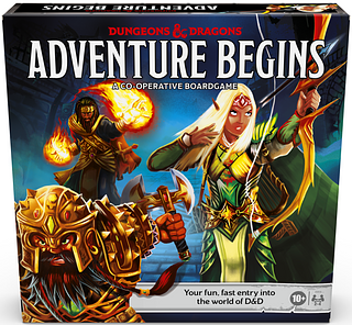 Portada juego de mesa Dungeons & Dragons: Adventure Begins