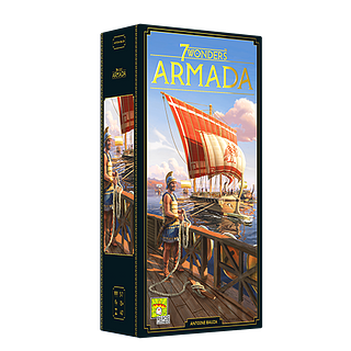 Portada juego de mesa 7 Wonders (Segunda Edición): Armada