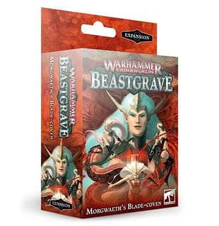 Portada juego de mesa Warhammer Underworlds: Beastgrave – Morgwaeth’s Blade-coven