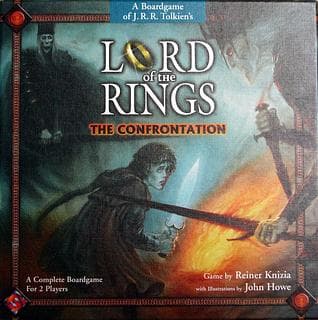 Portada juego de mesa Lord of the Rings: The Confrontation