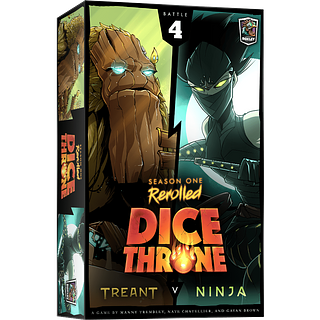 Portada juego de mesa Dice Throne: Season One ReRolled – Treant v. Ninja