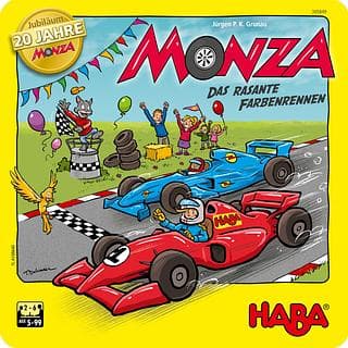 Portada juego de mesa Monza Edición 20 Aniversario