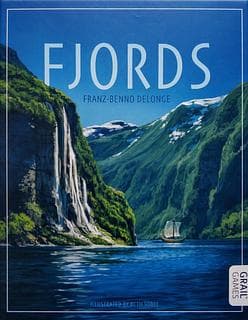 Portada juego de mesa Fjords