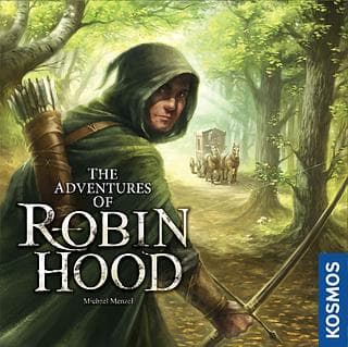 Portada juego de mesa Las Aventuras de Robin Hood