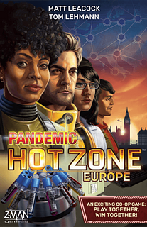 Portada juego de mesa Pandemic: Hot Zone – Europe