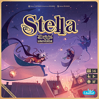 Portada juego de mesa Stella: Dixit Universe