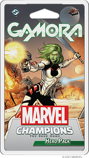 Portada juego de mesa Marvel Champions: El juego de cartas – Gamora Pack de Héroe