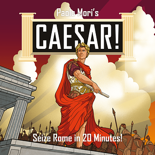 Portada juego de mesa ¡César!: ¡Conquista Roma en 20 minutos!