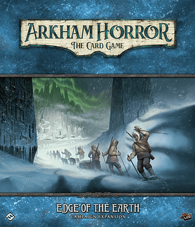 Portada juego de mesa Arkham Horror: El Juego de Cartas – Los Confines de la Tierra: Expansión de Campaña