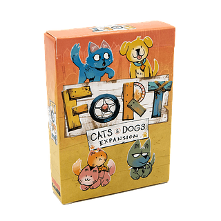 Portada juego de mesa Fort: Cats & Dogs Expansion