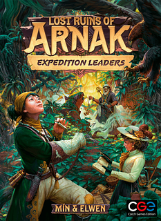 Portada juego de mesa Las Ruinas Perdidas de Arnak: Líderes de la Expedición