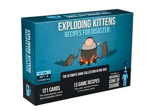 Portada juego de mesa Exploding Kittens: Recipes for Disaster