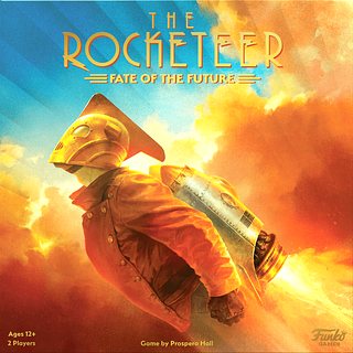 Portada juego de mesa The Rocketeer: Fate of the Future