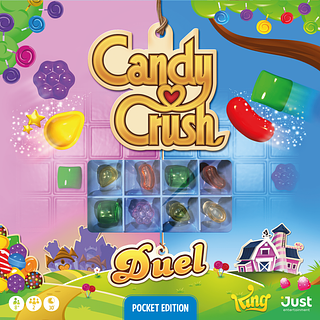 Portada juego de mesa Candy Crush DUEL: Pocket Edition