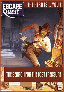Portada juego de mesa Escape Quest: En busca del tesoro perdido