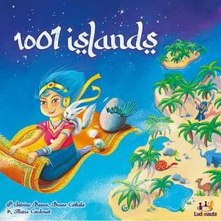 Portada juego de mesa 1001 Islas