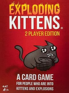 Portada juego de mesa Exploding Kittens: Edición 2 Jugadores